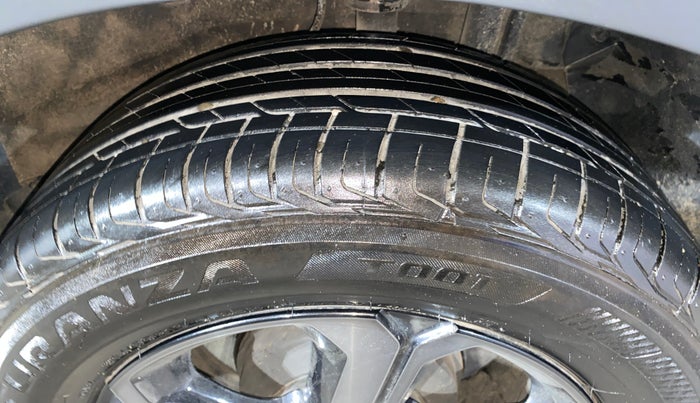 2022 Tata NEXON XZA PLUS (PREMIUM) KAZIRANGA PETROL, Petrol, Automatic, 7,002 km, Left Rear Tyre Tread