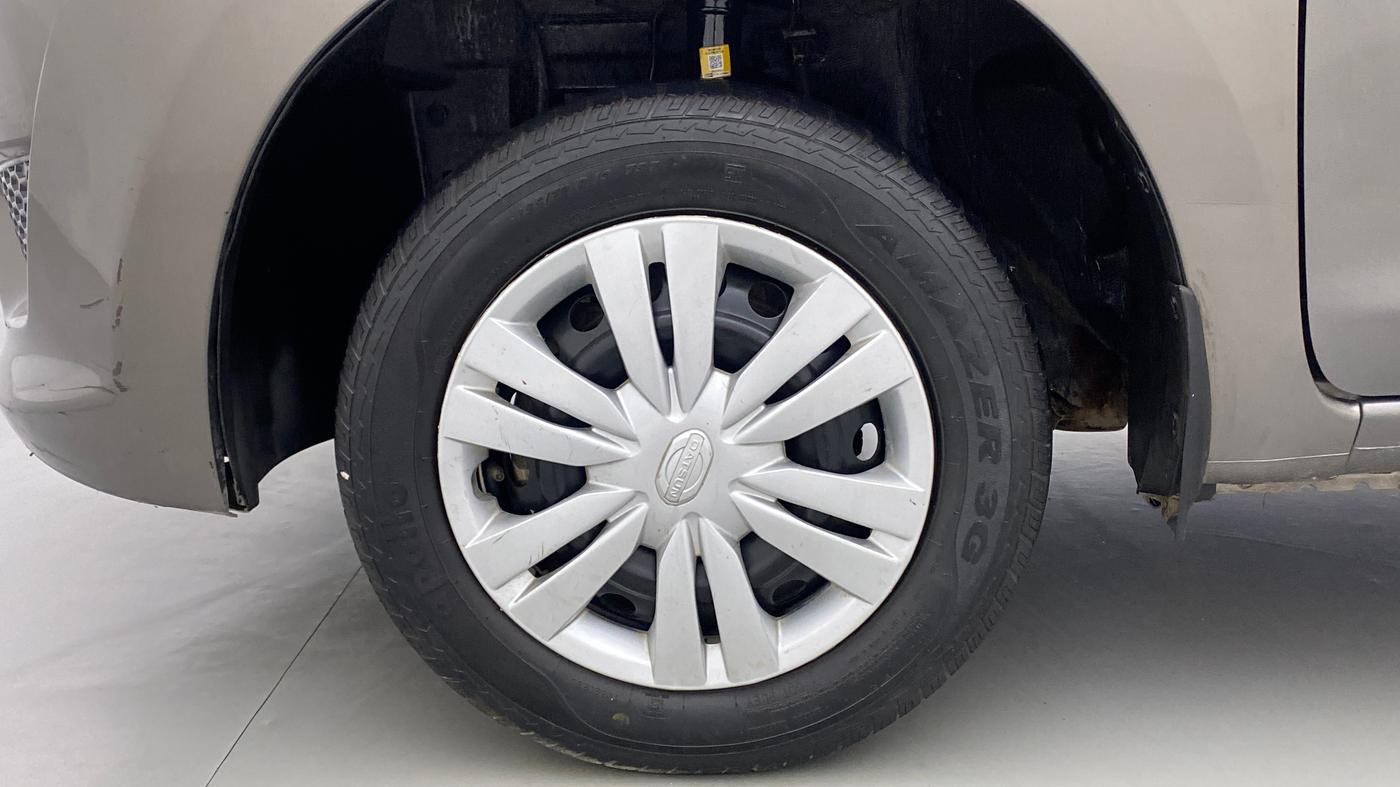 2018 Datsun Go T(O), Petrol, Manual, 47,162 km, Left Front Wheel