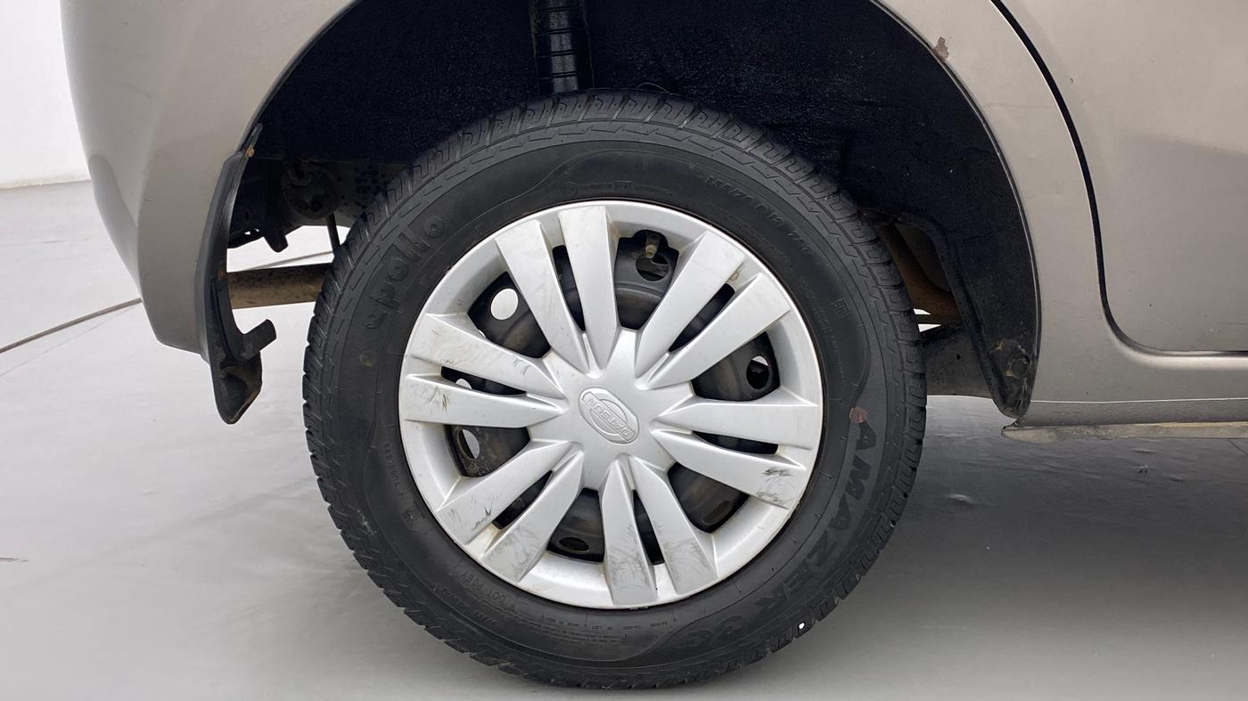 2018 Datsun Go T(O), Petrol, Manual, 47,162 km, Right Rear Wheel