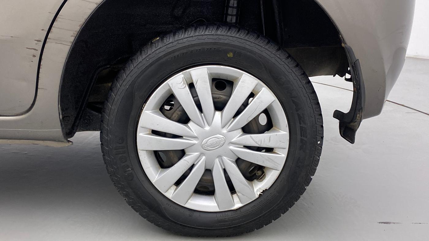 2018 Datsun Go T(O), Petrol, Manual, 47,162 km, Left Rear Wheel