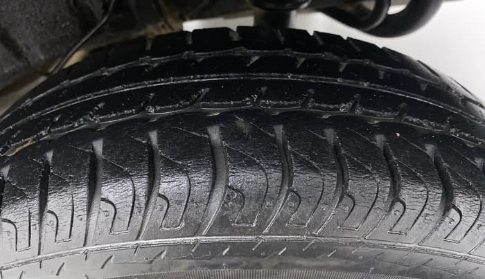 2018 Datsun Go T(O), Petrol, Manual, 47,162 km, Left Rear Tyre Tread
