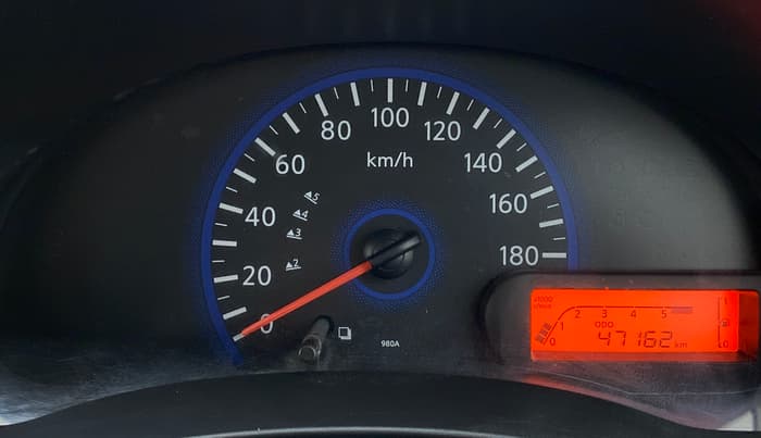 2018 Datsun Go T(O), Petrol, Manual, 47,162 km, Odometer Image