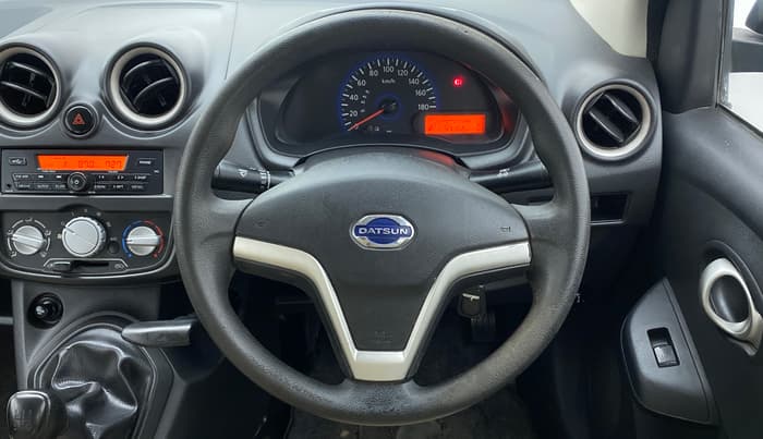 2018 Datsun Go T(O), Petrol, Manual, 47,162 km, Steering Wheel Close Up