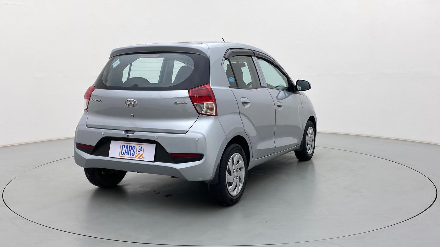 2019 Hyundai NEW SANTRO 1.1 SPORTZ MT CNG, CNG, Manual, 34,296 km, Right Back Diagonal