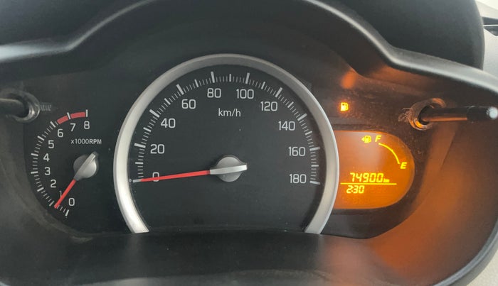 2017 Maruti Celerio ZXI (O), Petrol, Manual, 74,883 km, Odometer Image