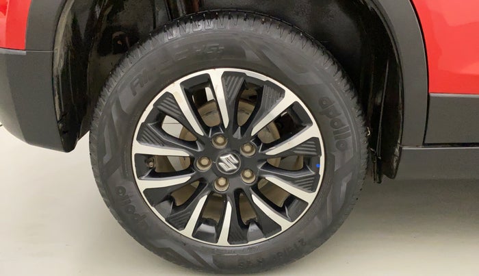 2020 Maruti Vitara Brezza ZXI PLUS AT DUAL TONE SHVS, Petrol, Automatic, 46,733 km, Right Rear Wheel