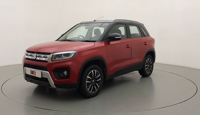 2020 Maruti Vitara Brezza ZXI PLUS AT DUAL TONE SHVS, Petrol, Automatic, 46,733 km, Left Front Diagonal