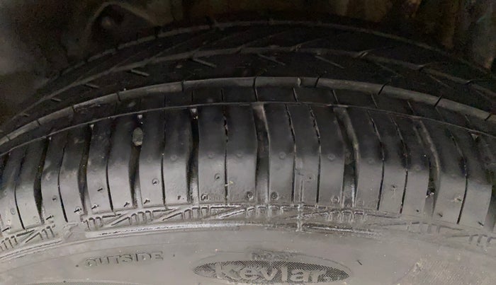 2017 Tata Tiago XZA PETROL, Petrol, Automatic, 50,764 km, Left Rear Tyre Tread