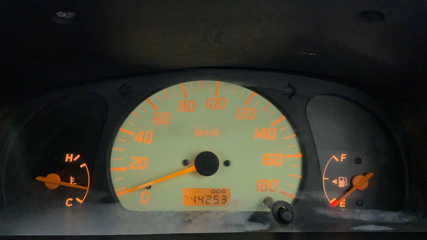 2010 Maruti Alto LXI, Petrol, Manual, 2,44,253 km, Odometer Image