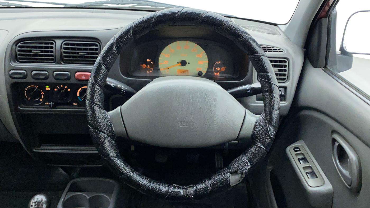 2010 Maruti Alto LXI, Petrol, Manual, 2,44,253 km, Steering Wheel Close Up