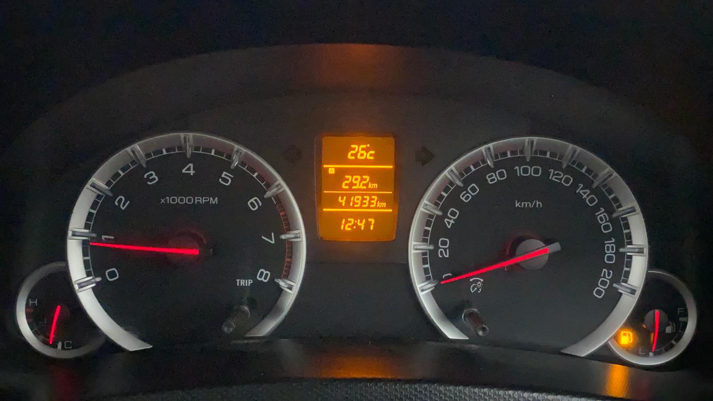 2012 Maruti Swift Dzire ZXI, Petrol, Manual, 41,933 km, Odometer Image