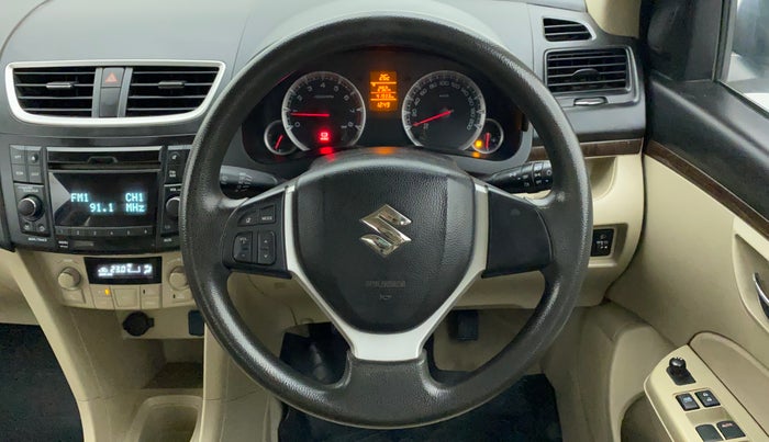 2012 Maruti Swift Dzire ZXI, Petrol, Manual, 41,933 km, Steering Wheel Close Up