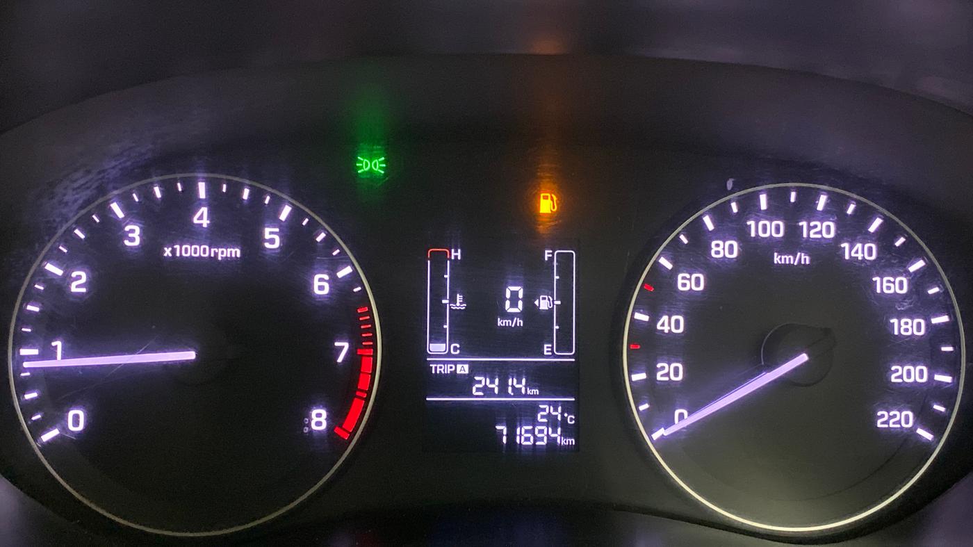 2015 Hyundai Elite i20 SPORTZ 1.2, Petrol, Manual, 71,735 km, Odometer Image