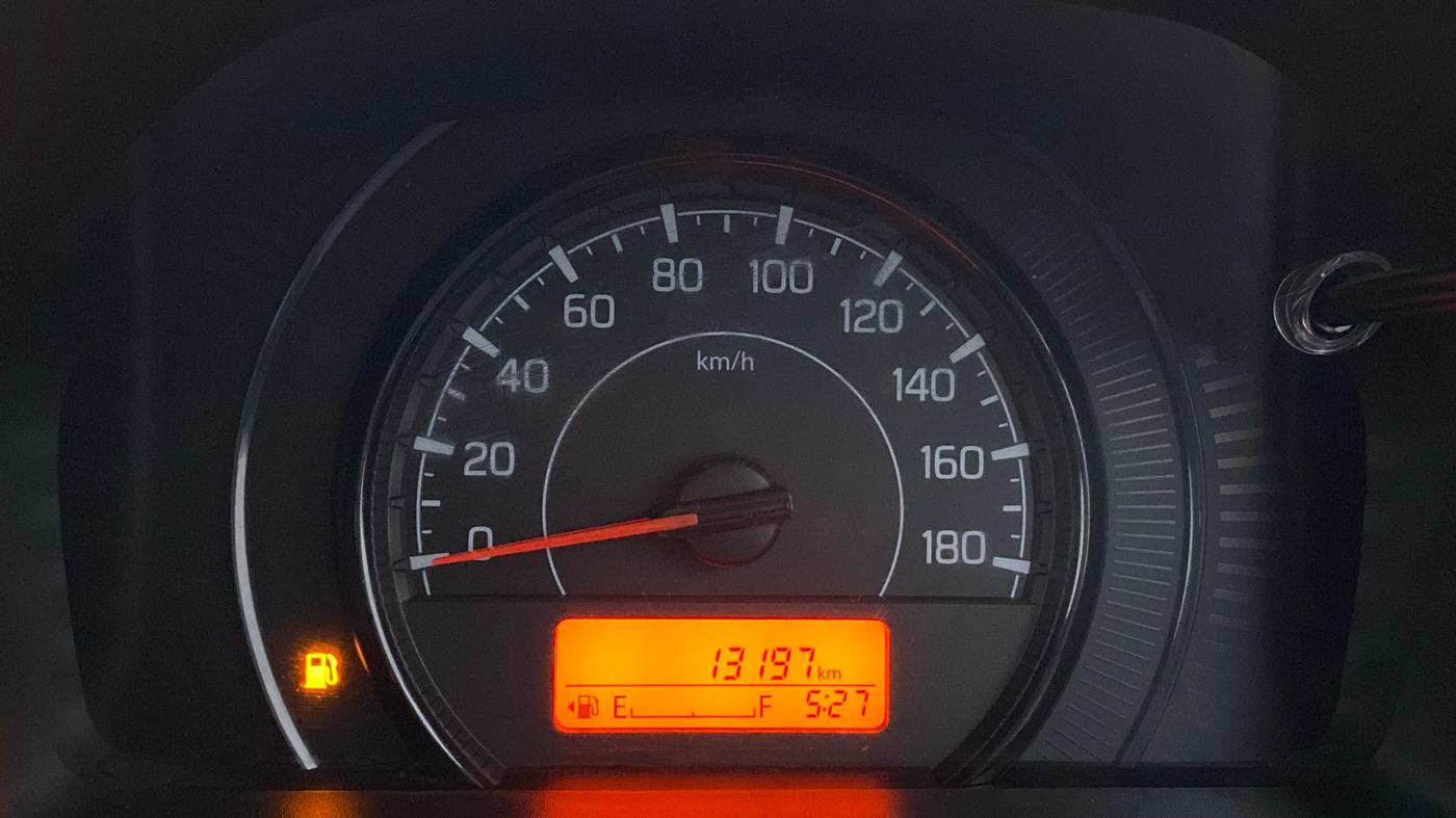 2020 Maruti New Wagon-R VXI 1.0, Petrol, Manual, 13,197 km, Odometer Image