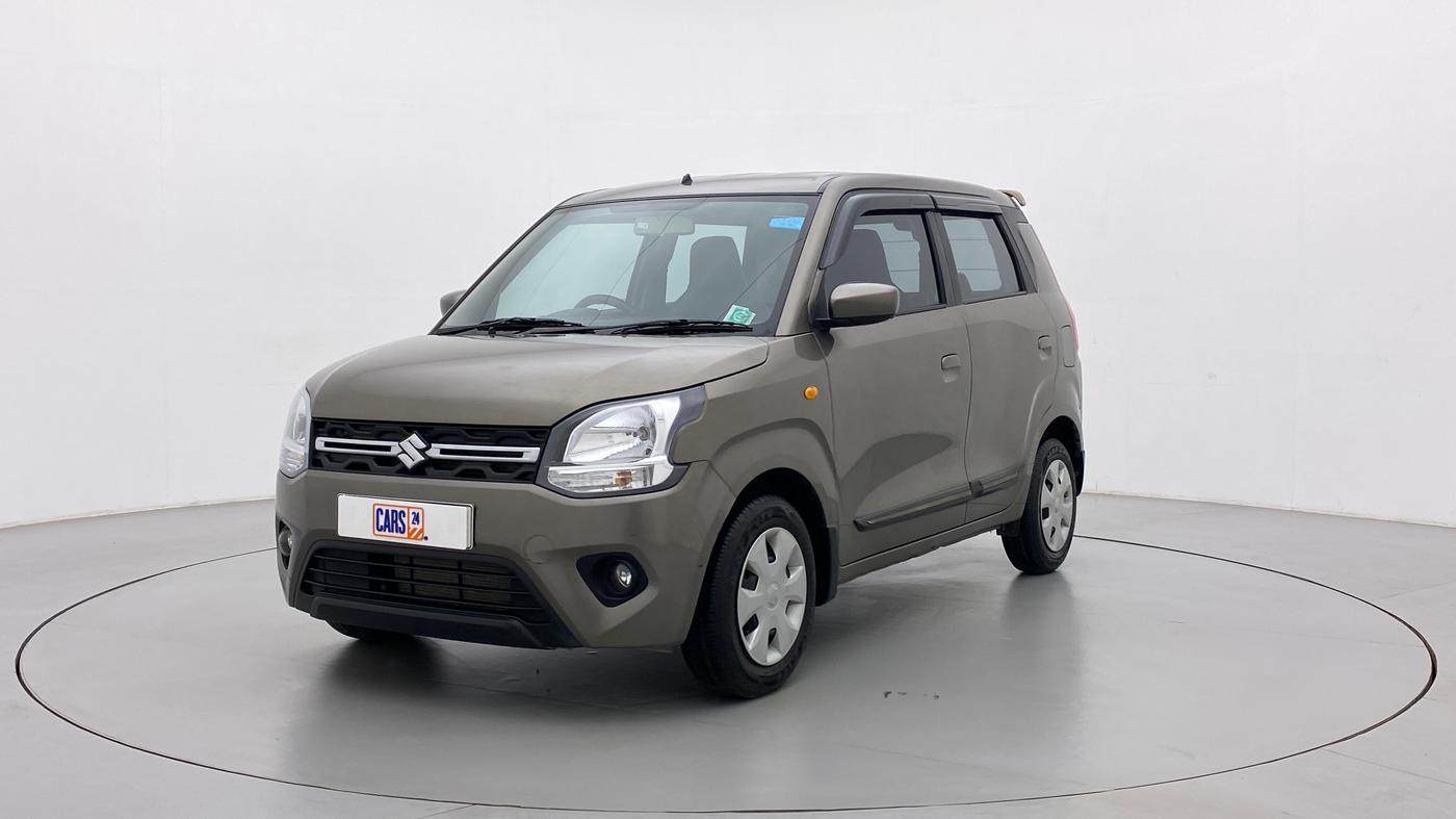 2020 Maruti New Wagon-R VXI 1.0, Petrol, Manual, 13,197 km, Left Front Diagonal