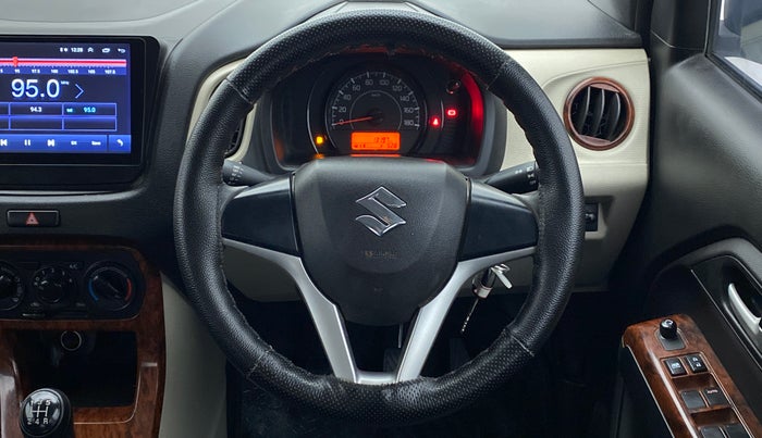 2020 Maruti New Wagon-R VXI 1.0, Petrol, Manual, 13,197 km, Steering Wheel Close Up