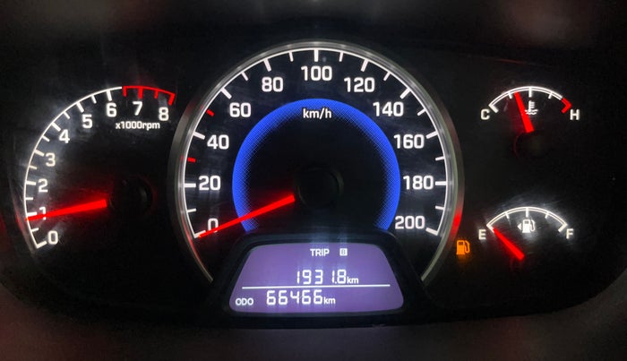 2017 Hyundai Grand i10 MAGNA 1.2 KAPPA VTVT, Petrol, Manual, 66,456 km, Odometer Image