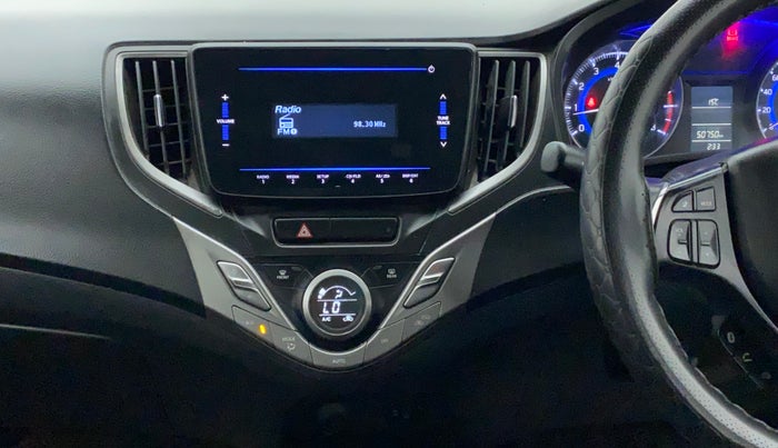 2019 Maruti Baleno DELTA PETROL 1.2, Petrol, Manual, 50,750 km, Air Conditioner