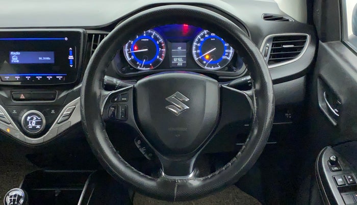 2019 Maruti Baleno DELTA PETROL 1.2, Petrol, Manual, 50,750 km, Steering Wheel Close Up