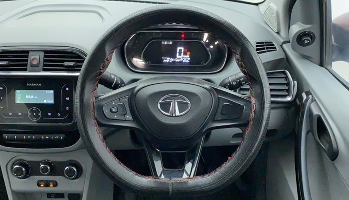 2021 Tata TIGOR XZ PETROL, Petrol, Manual, 24,420 km, Steering Wheel Close Up