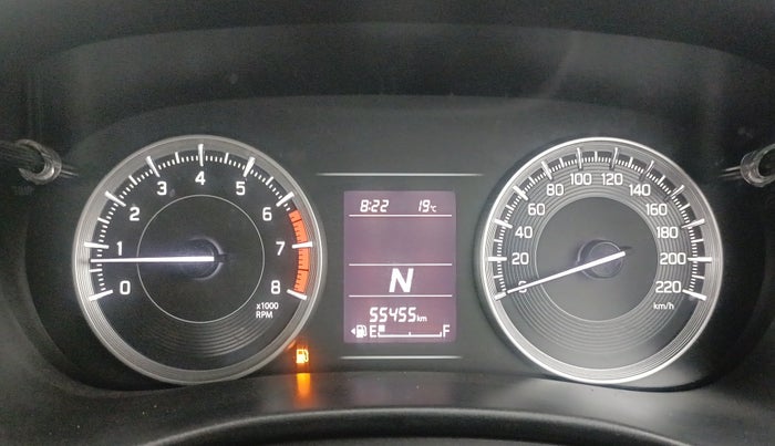 2022 Toyota Glanza S AMT, Petrol, Automatic, 55,454 km, Odometer Image