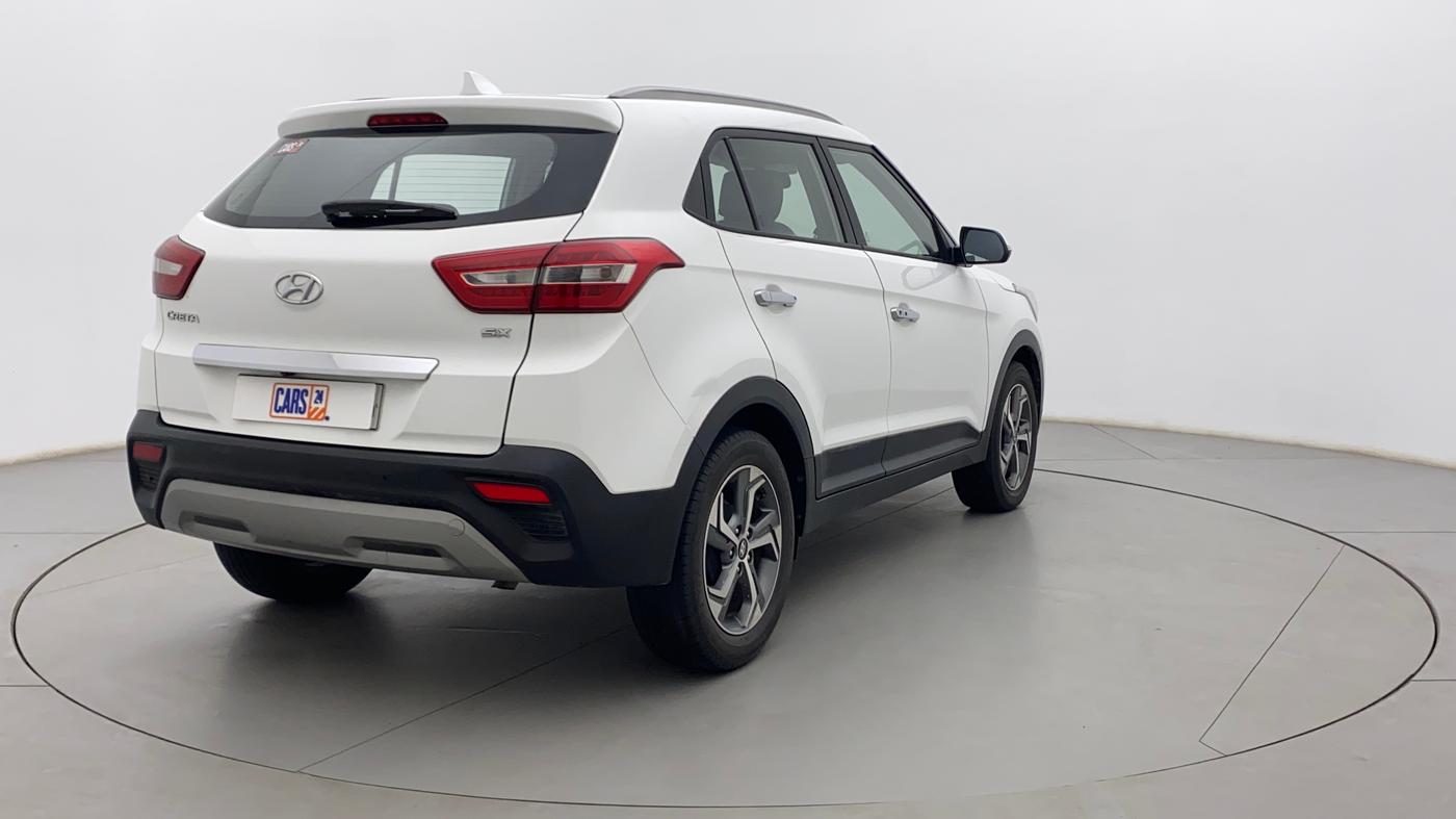 2019 Hyundai Creta SX (O) 1.6 DIESEL, Diesel, Manual, 47,547 km, Right Back Diagonal
