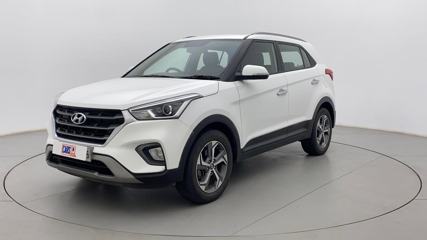 2019 Hyundai Creta SX (O) 1.6 DIESEL, Diesel, Manual, 47,547 km, Left Front Diagonal