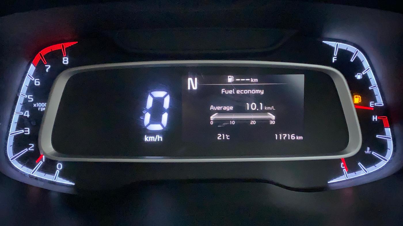 2022 KIA SONET GTX PLUS 1.0 IMT, Petrol, Manual, 11,716 km, Odometer Image