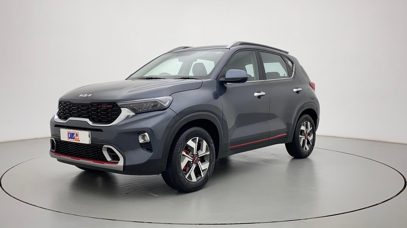 2022 KIA SONET GTX PLUS 1.0 IMT, Petrol, Manual, 11,716 km, Left Front Diagonal