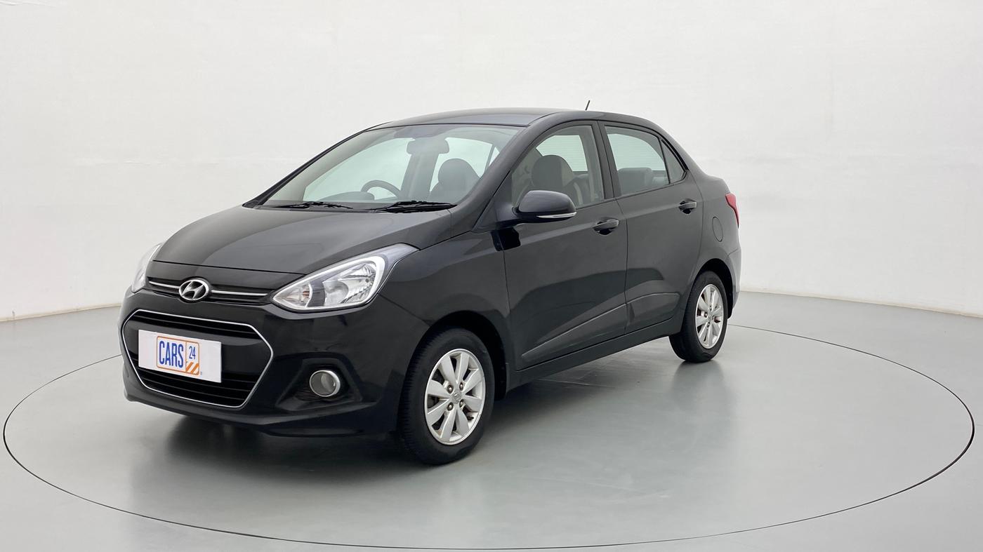 2015 Hyundai Xcent S 1.2 OPT, Petrol, Manual, 38,058 km, Left Front Diagonal