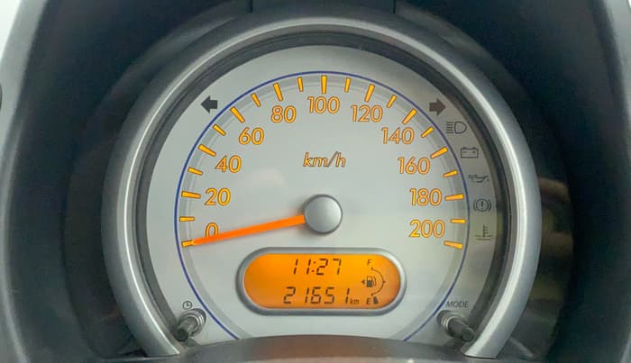 2011 Maruti Ritz LXI, Petrol, Manual, 21,744 km, Odometer Image