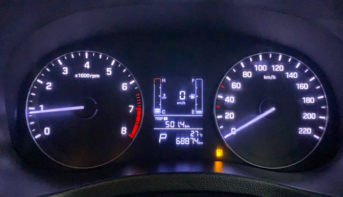 2016 Hyundai Creta SX PLUS AT 1.6 PETROL, Petrol, Automatic, 68,866 km, Odometer Image
