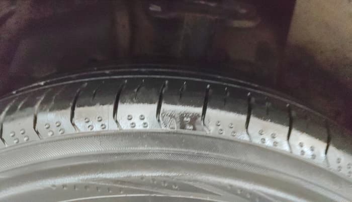 2018 Tata NEXON XZA PLUS PETROL, Petrol, Automatic, 71,468 km, Left Front Tyre Tread