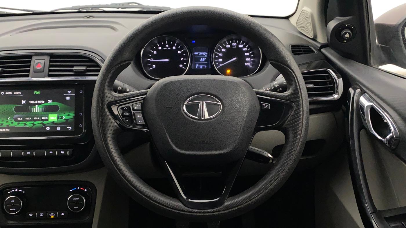 2019 Tata Tiago XZ PLUS PETROL, Petrol, Manual, 34,463 km, Steering Wheel Close Up