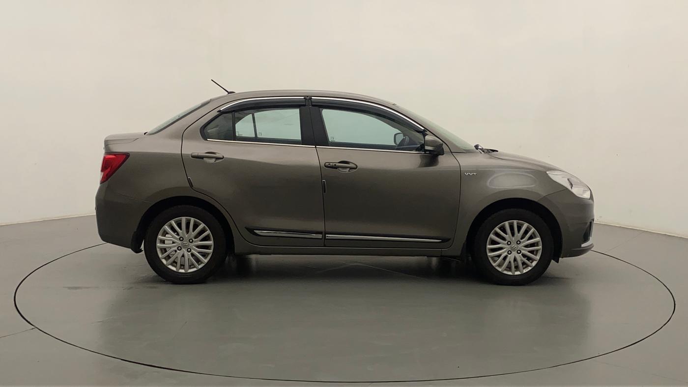 2018 Maruti Dzire ZXI AMT, CNG, Automatic, 99,140 km, Right Side