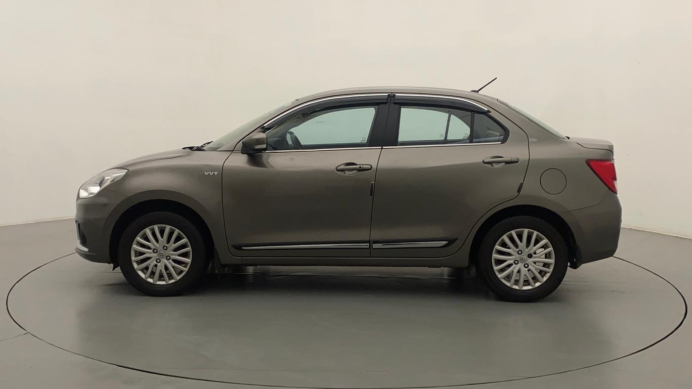 2018 Maruti Dzire ZXI AMT, CNG, Automatic, 99,140 km, Left Side