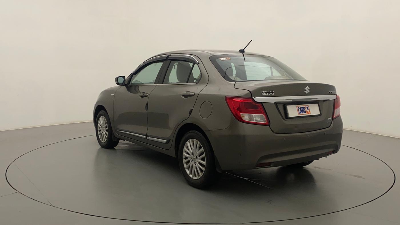 2018 Maruti Dzire ZXI AMT, CNG, Automatic, 99,140 km, Left Back Diagonal