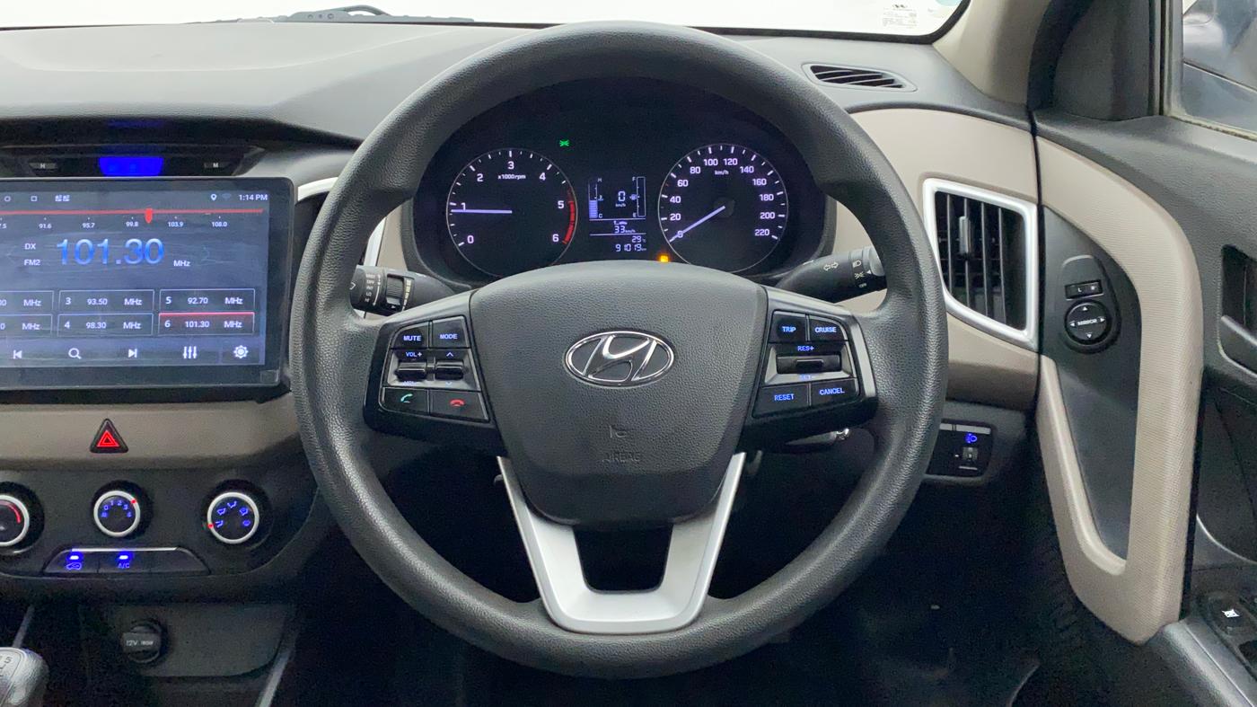 2018 Hyundai Creta E PLUS 1.4 DIESEL, Diesel, Manual, 91,019 km, Steering Wheel Close Up