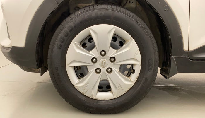 2018 Hyundai Creta E PLUS 1.4 DIESEL, Diesel, Manual, 91,019 km, Left Front Wheel