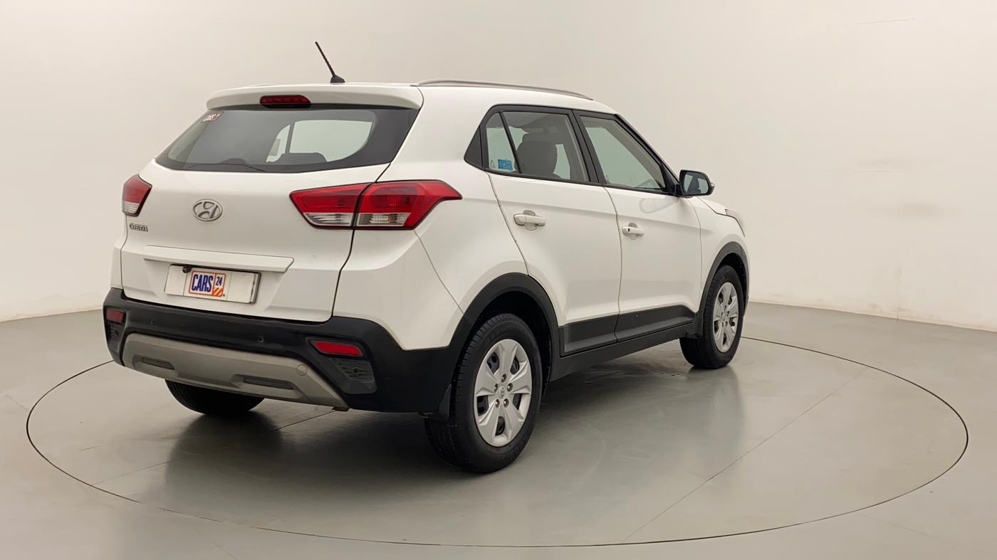 2018 Hyundai Creta E PLUS 1.4 DIESEL, Diesel, Manual, 91,019 km, Right Back Diagonal