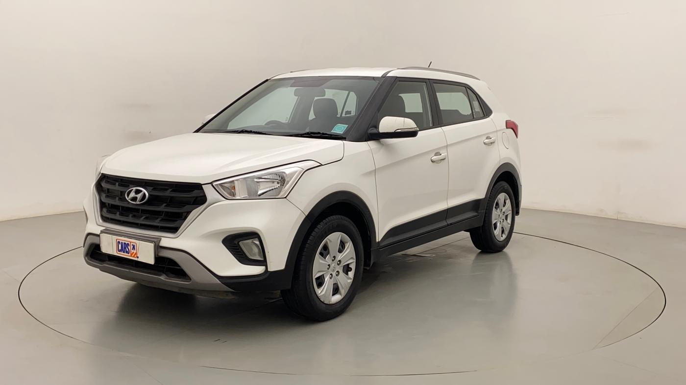2018 Hyundai Creta E PLUS 1.4 DIESEL, Diesel, Manual, 91,019 km, Left Front Diagonal