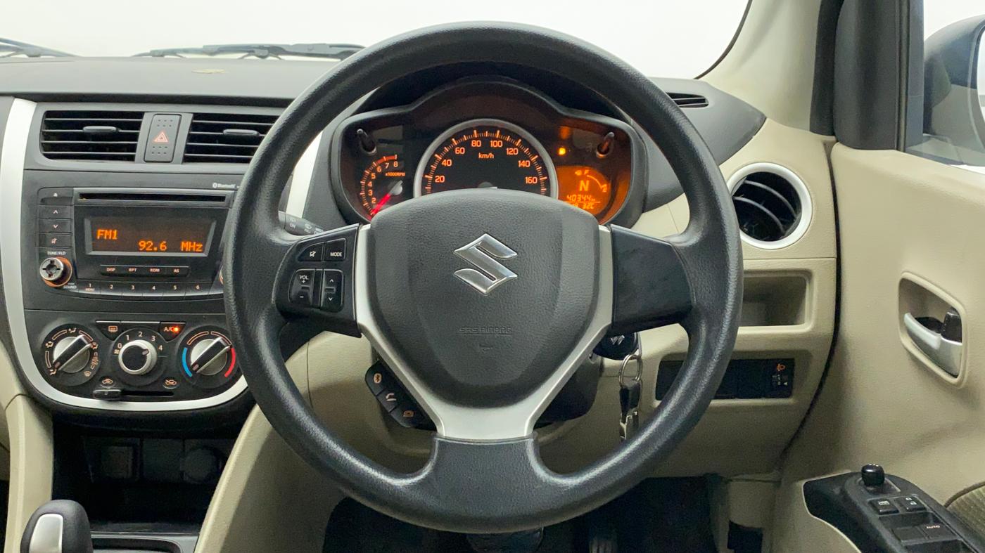 2018 Maruti Celerio ZXI AMT, Petrol, Automatic, 40,344 km, Steering Wheel Close Up