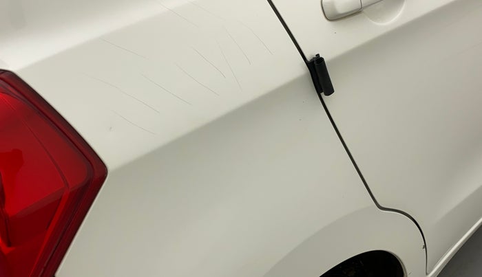 2018 Maruti Celerio ZXI AMT, Petrol, Automatic, 40,344 km, Right quarter panel - Minor scratches