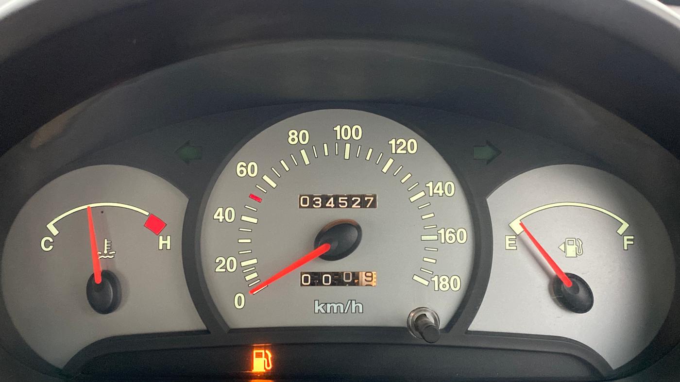 2013 Hyundai Santro Xing GL PLUS, Petrol, Manual, 34,527 km, Odometer Image