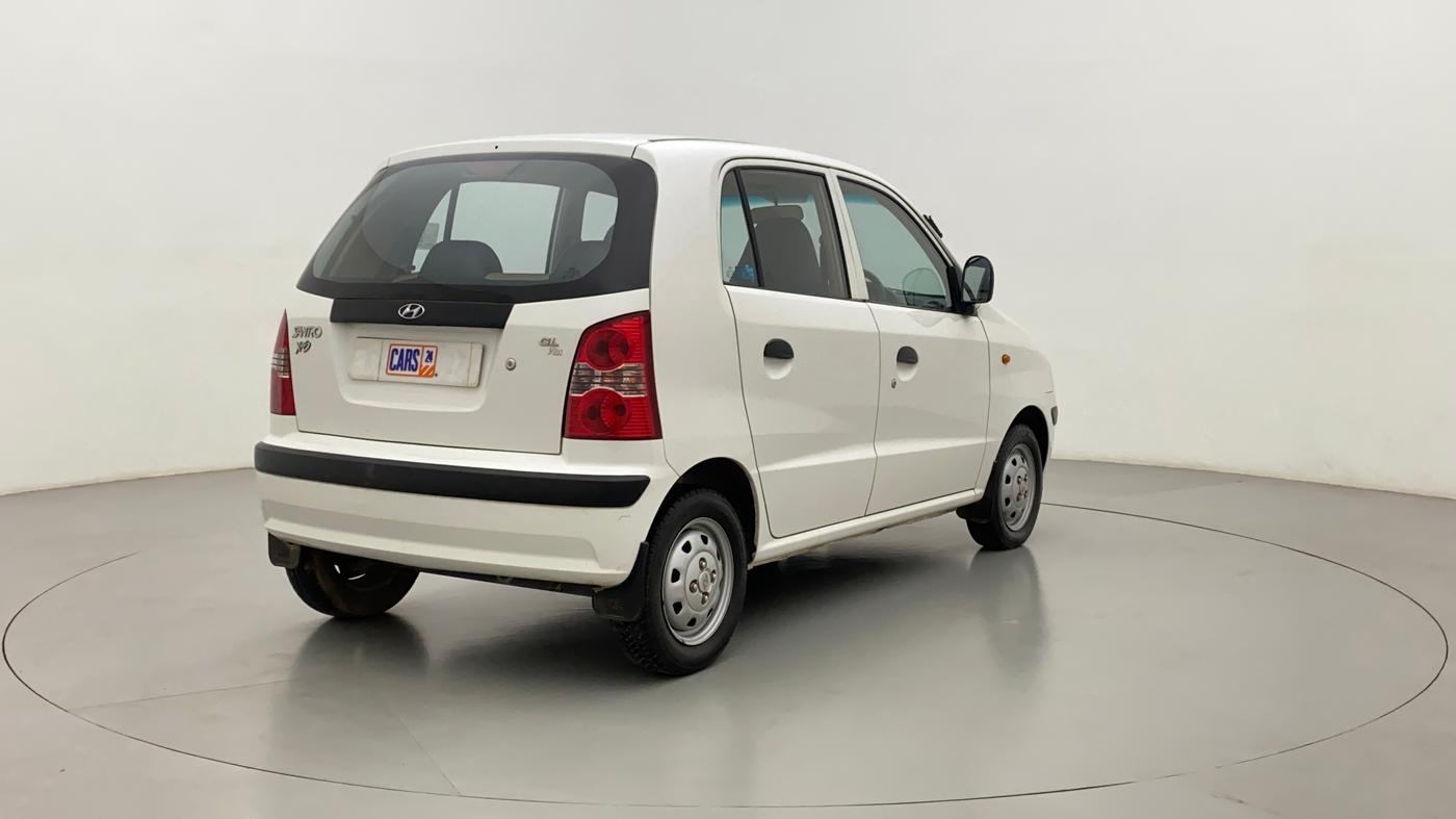 2013 Hyundai Santro Xing GL PLUS, Petrol, Manual, 34,527 km, Right Back Diagonal
