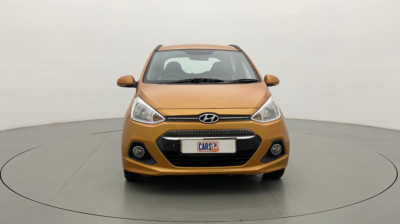 2015 Hyundai Grand i10 SPORTZ 1.2 KAPPA VTVT, Petrol, Manual, 24,017 km, Front