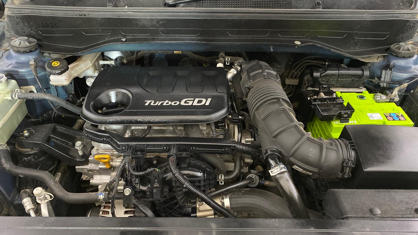 2020 Hyundai VENUE SX 1.0 (O) TURBO IMT, Petrol, Manual, 37,891 km, Engine View