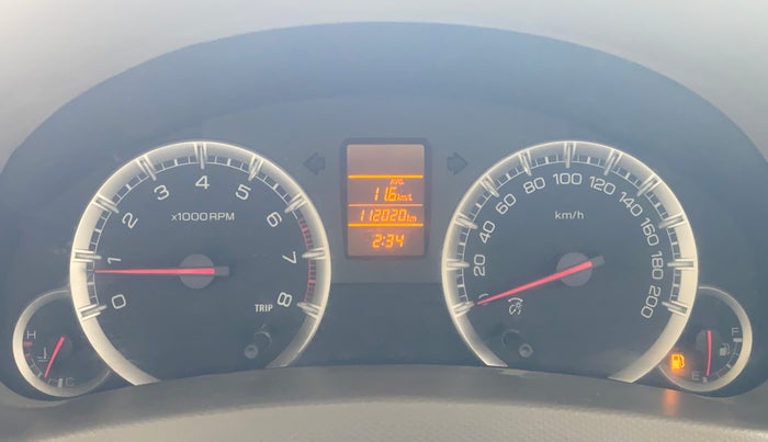 2012 Maruti Ertiga VXI, Petrol, Manual, 1,11,984 km, Odometer Image