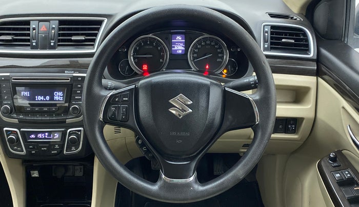 2018 Maruti Ciaz ZETA 1.4 VVT, Petrol, Manual, 52,367 km, Steering Wheel Close Up