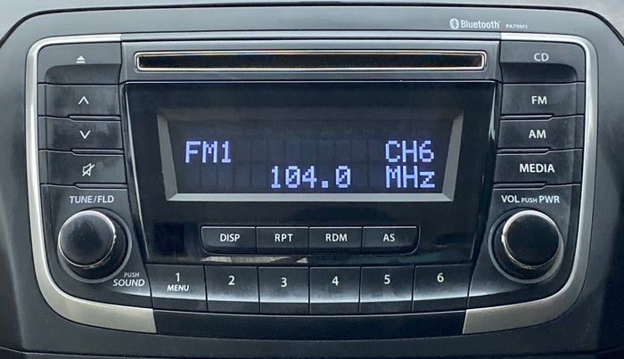 2018 Maruti Ciaz ZETA 1.4 VVT, Petrol, Manual, 52,367 km, Infotainment System